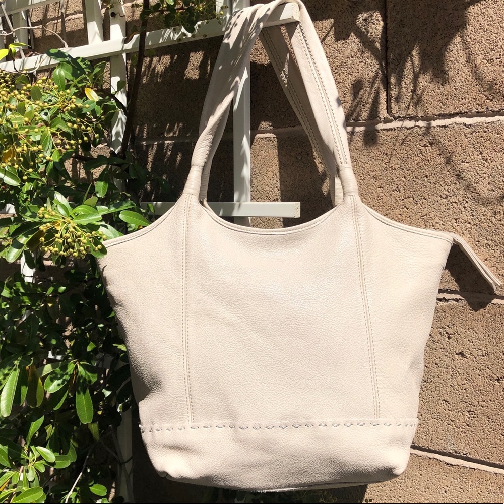 The Sak Pebble Leather Shoulder Tote